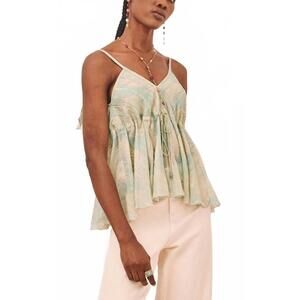 NEW MINT EXCLUSIVES kona flutter top in water green